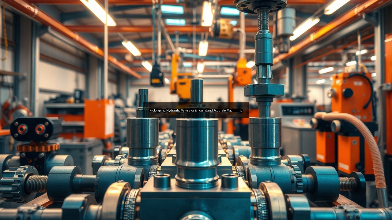 automotive valve machining manifold valves drilling